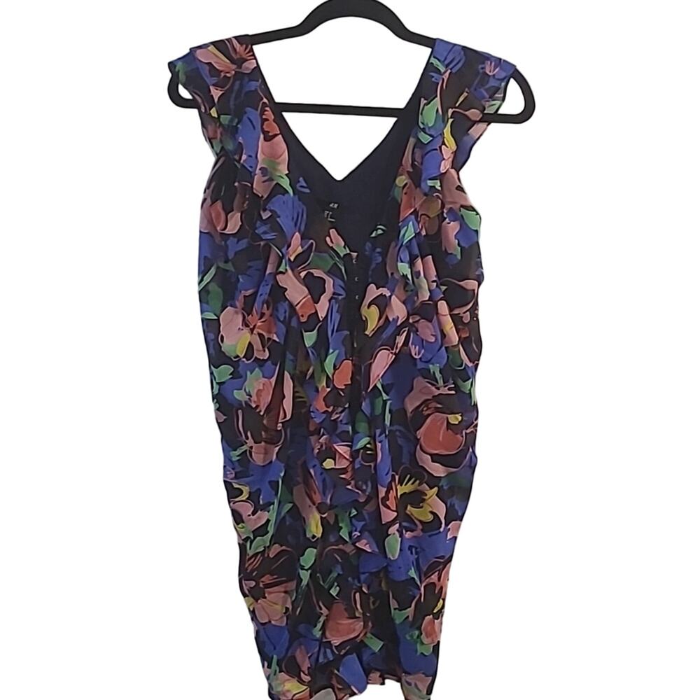 H&M Floral Slouch Ruffle Dress - Picture 4 of 12